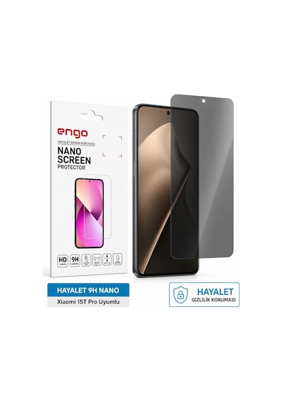 Xiaomi 15t Pro Hayalet Ekran Koruyucu Gizlilik Filtresi