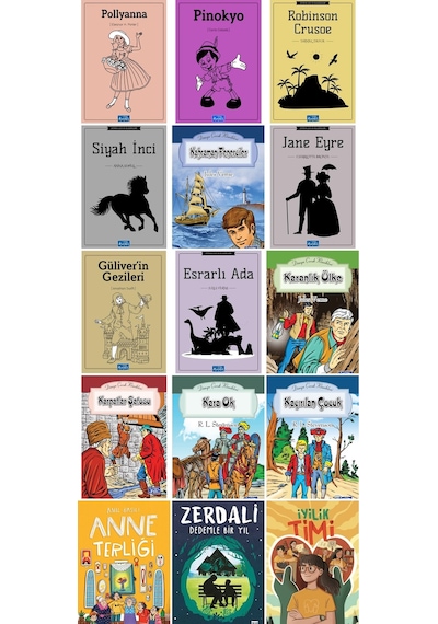 Parıltı Yayınları 15 Kitap Set Dönem Boyu Okuma