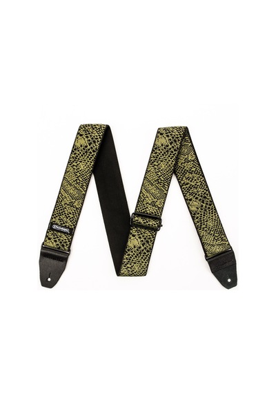 Jim Dunlop D6724 Jacquard Serpentine Green Gitar Askısı