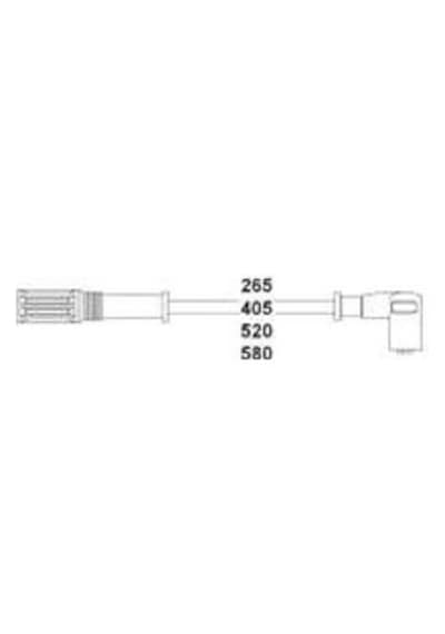 Hellux Hbk.3153 Buji Kablosu Albea-palıo-palıo Weekend-sıena 1.2i 8v 7776810 1 Takım