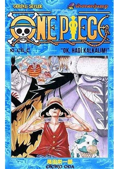 One Piece 10. Cilt Ok Hadi Kalkalım - Eiiçiro Oda - Gerekli Şeyler
