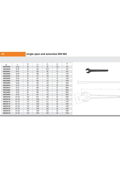Beta 53-55 Tekagız Anahtar Ürün Kodu 000530055
