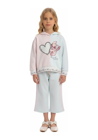 Xo Kids Kız Çocuk Eşofman Takım 4-8 Yaş 7233 Mint
