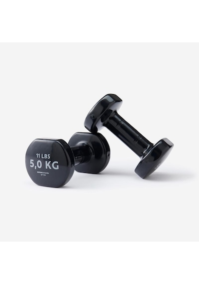 Domyos Dambıl - 2x5 Kg - Siyah