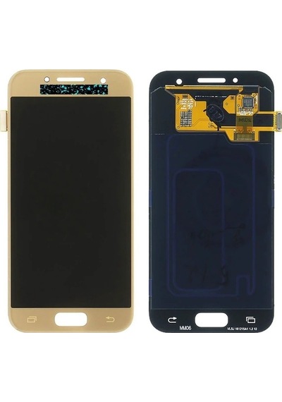 Samsung Galaxy Uyumlu A3 2017 Sm-a320 Lcd Ekran Dokunmatik Gold