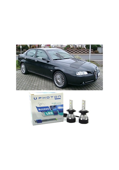 Alfa Romeo 166 Led Xenon Kısa Far Ampulü H7 Access Yeni Seri Beyaz