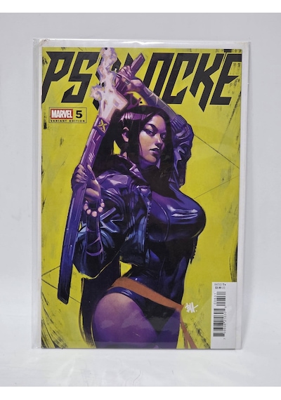 Psylocke 5 Ben Harvey Psylocke Vaiant İngilizce Çizgi Roman