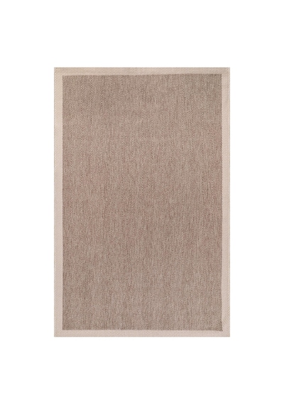 Anatolia Halı Premium Sisal Halı Kahve Balık Sırtı Desen