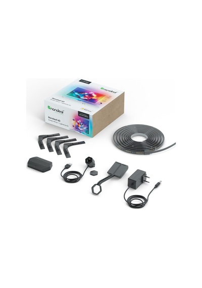 Nanoleaf 4d Akıllı Tv Arkası Led Şerit Aydınlatma Başlangıç Paketi App Kontrollü 4m Maks 65inç,googl RGB