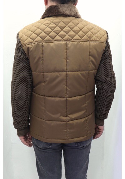 Marco Muratti Dmctekstil Erkek Hakim Yaka Spor Kesim Normal Kalıp Kolları Çelik Örgü Yakası Kürklü Kışlık Mont Camel Marco Muratti Dmctekstil Erkek Hakim Yaka Spor Kesim Normal Kalıp Kolları Çelik Örgü Yakası Kürklü Kışlık Mont Camel