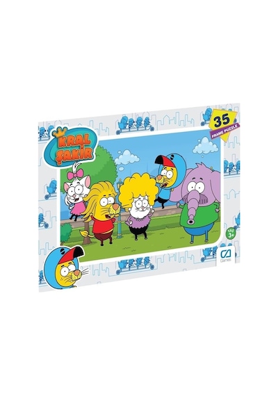 Ca Games Kral Şakir 35 Parça Frame Puzzle