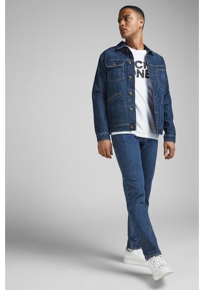 Jack & Jones  Jjecorp Logo Tee Ss O-Nec Beyaz Erkek Kısa Kol T-Shirt 000000000101069458
