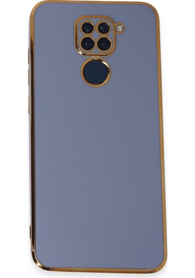 Xiaomi Redmi Note 9 Uyumlu Kılıf Volet Silikon - Mavi