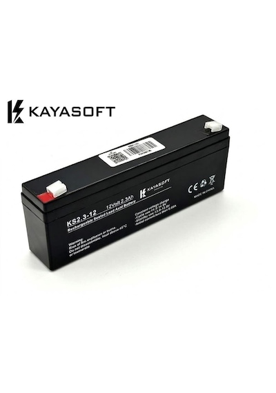 Kayasoft Asansör Aküsü 12v 2.3ah 1 adet