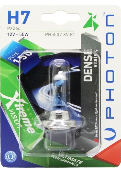 Photon H7 Xtreme Vision Blister +%150 Fazla Işık 2 Adet
