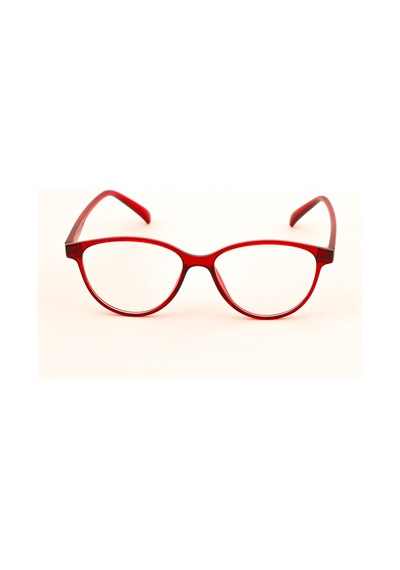 Hildeon Optik Uyumlu Vintage Retro Gözlük Kırmızı