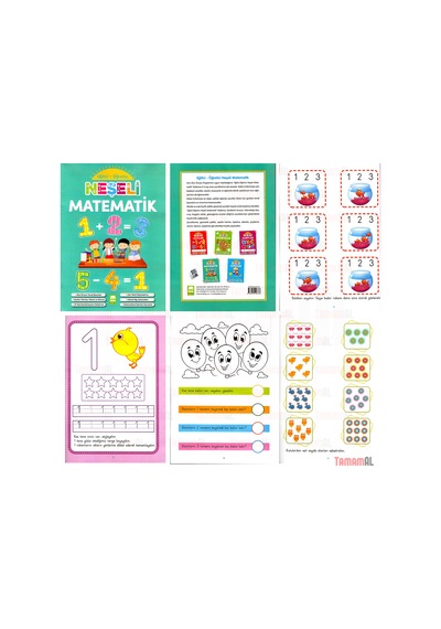 Neşeli Matematik Eğitici ve Öğretici Çizgi Alıştırmaları