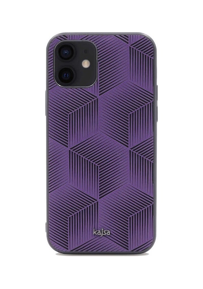 Kajsa Apple Uyumlu iPhone 12 Pro Kılıf Kajsa Splendid Serisi 3D Cube Kapak ZORE-216762
