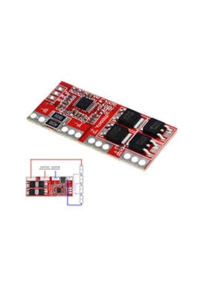 4S 30A Bms 14 8V Lityum 18650 Batarya Pil Şarj Koruma Devresi