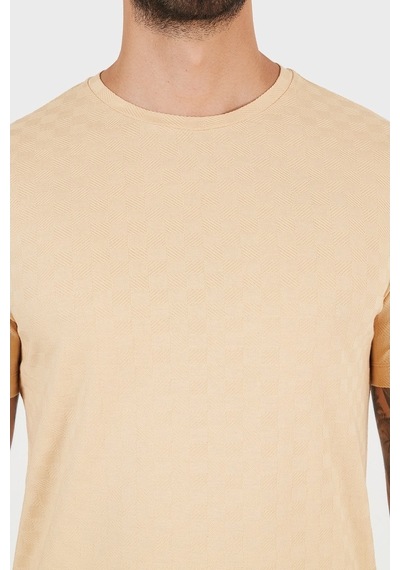 Emporio Armani Erkek T Shirt 3K1T7P 1Jm8Z 0112-Bej