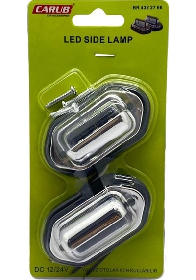 Plaka Lambası Ledli Nikel 76 43 Mm