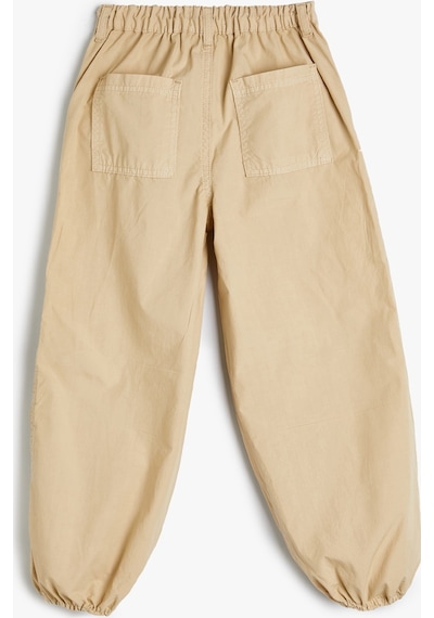 Koton Paraşüt Kot Pantolon Pamuklu Beli Lastikli Cepli - Parachute Jean Bej 4wkg40034aw 4WKG40034AW052 Ekru Koton Paraşüt Kot Pantolon Pamuklu Beli Lastikli Cepli - Parachute Jean Bej 4wkg40034aw 4WKG40034AW052 Ekru