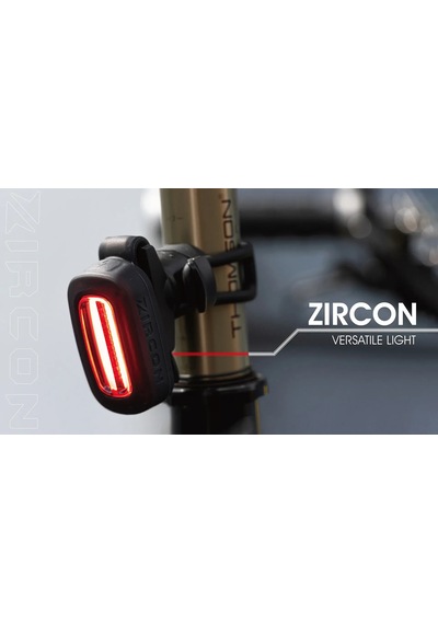 Moon Zircon R C1 90 Lümen Usb Arka Far Siyah