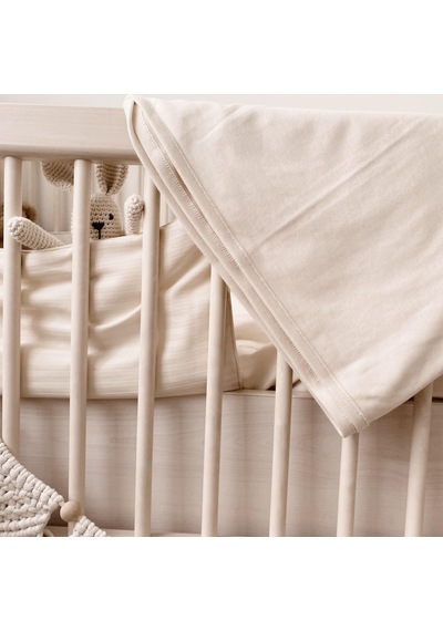 Naturaborn Gots Organik Bebek Battaniyesi 100 X 100 Cm Çok Renkli