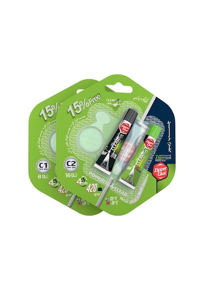 Zipper Glue İran Malı Çift Karışımlı Yapıştırıcı 16 Gr Şeffaf