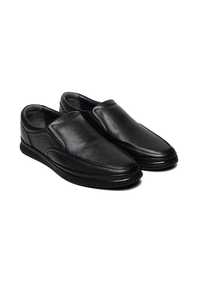 Bestello Bağcıksız Poli Taban Comfort 011-201-24y Erkek Ayakkabı Siyah