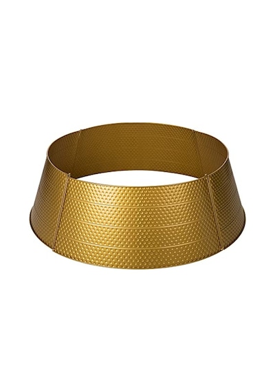 Ayarlanabilir Dövülmüş Metal Noel Ağacı Yaka Süslemeleri, 40 D, Altın, Büyük Gh31066 Diğer