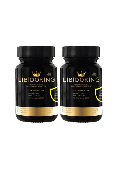 Libidoking 2 Adet 30 Kapsüllü Erkeklerin Penislerine Günlük Bakım Ürünü