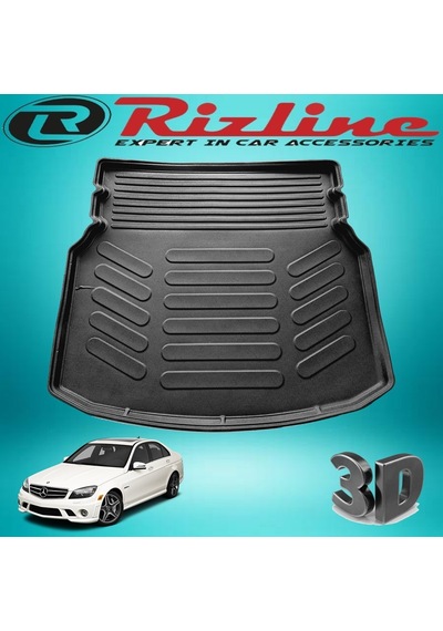 W204 3D Bagaj Havuzu Paspası Rampalı 2007-2014 Arası Rizline N11.10346