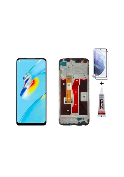 Oppo A54 4g Çıtalı Uyumlu Ekran Lcd Dokunmatik B7000 15ml Yapıştırıcı Ve Kırılmaz Cam İle Beraber Yc
