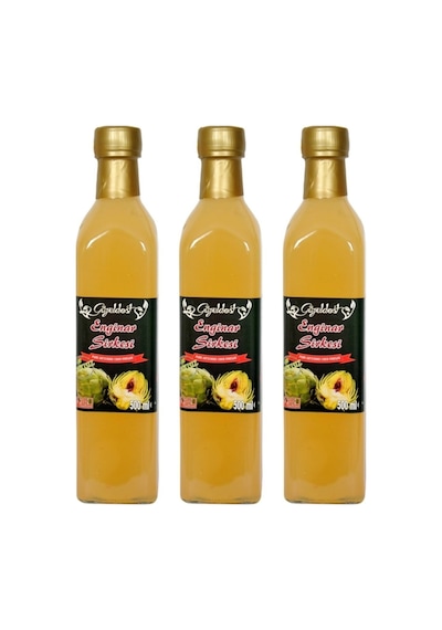 Katkısız Saf Doğal Fermente Enginar Sirkesi 3x500 Ml