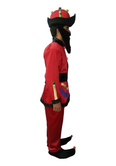 Kostüm Sarayı Karagöz Kostümü Kırmızı