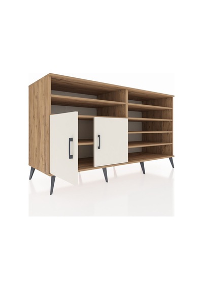Kronos Konsol 7 Raflı 2 Kapaklı 176x59x99 Çam-aytaşı/antrasit Aytası/antrasıt - Atlas Çam Kronos Konsol 7 Raflı 2 Kapaklı 176x59x99 Çam-aytaşı/antrasit Aytası/antrasıt - Atlas Çam