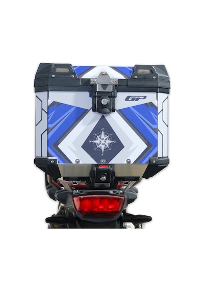 Gp Kompozit Dsn08 Universal 37 Lt Desenli Alüminyum Motosiklet Çantası Diğer