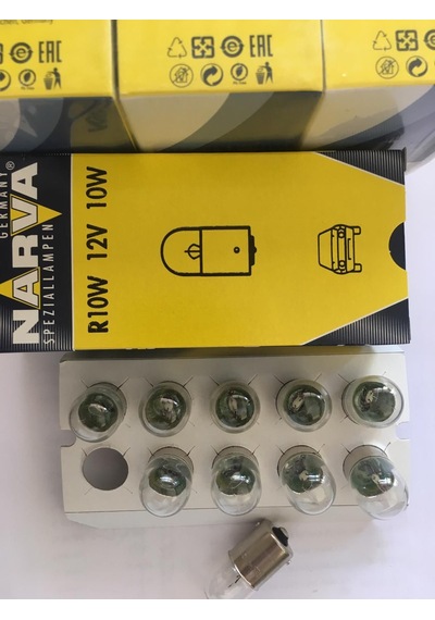 Narva 12v 10 W Sinyal/stop Ampulu 4 Lü Paket