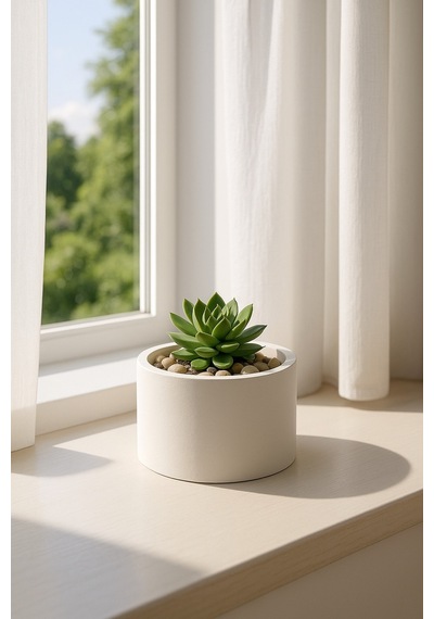 El Yapımı Minimalist Çok Amaçlı Saksı & Dekoratif Kutu 12 7 Cm