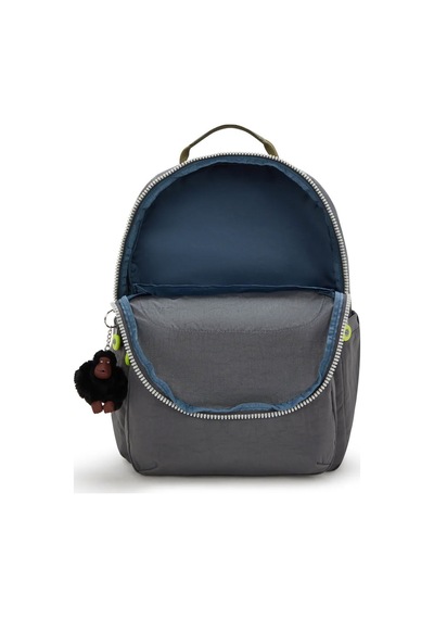 Kipling Seoul Lap Okul Çantası Back To Grey Kı42751dx Black To Grey