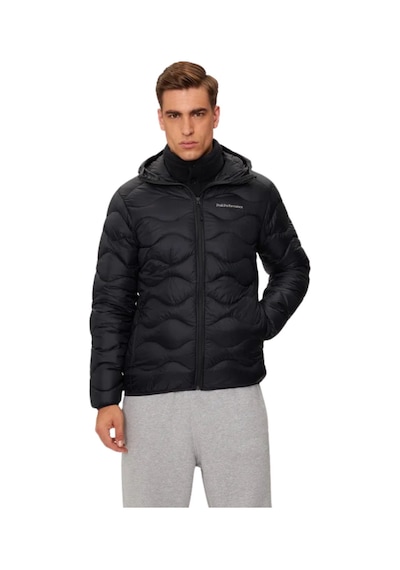 Peak Performance Peak Performance Helium Down Hood Jacket Erkek Siyah Outdoor Ceketi 001 Siyah