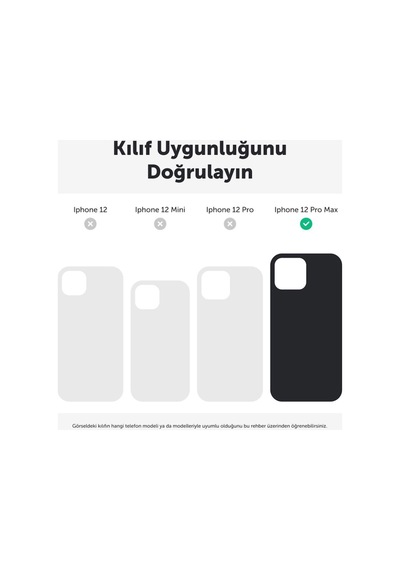 Apple İphone 12 Pro Max Uyumlu Kılıf Premium Deri Kılıf Siyah