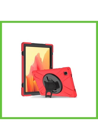 Bezos Samsung Galaxy Uyumlu T220 Tab A7 Lite 8.7 Kılıf Amazing Tablet Kapak - Kırmızı Dmc