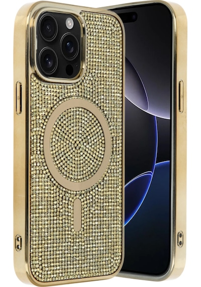 Muratech Joko Apple Uyumlu iPhone 15 Pro Max Helen Magsafe Kapak - Gold