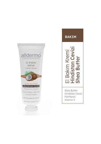 El Bakım Kremı Shea Butter Hındıstan Cevızı 30 Ml