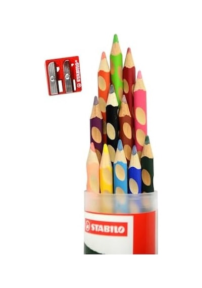 Easycolors - Ergonomik Kuru Boya Kalemi - 12 Renkli Tüp - Sol 103 Ivory