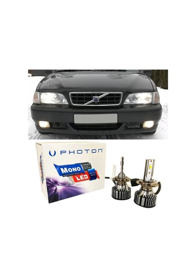 Volvo S70 Led Xenon Kısa Far Ampulü H7 Mono Yeni Seri Beyaz