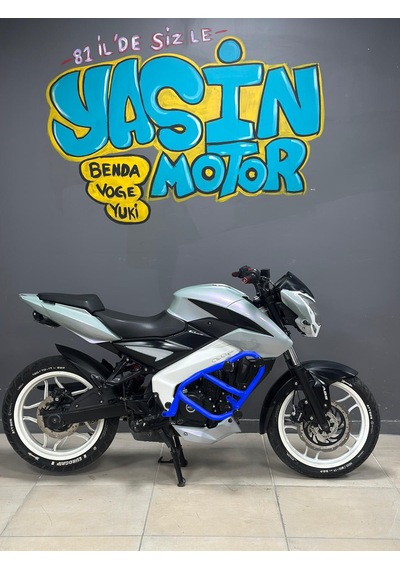 Bajaj Pulsar Ns 200 Özel Üretim Ön Koruma Demiri 3 Takozlu Mavi