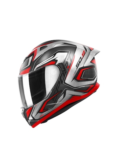 Givi 50.9 Atomic Mat Siyah-Gri-Kırmızı Kask